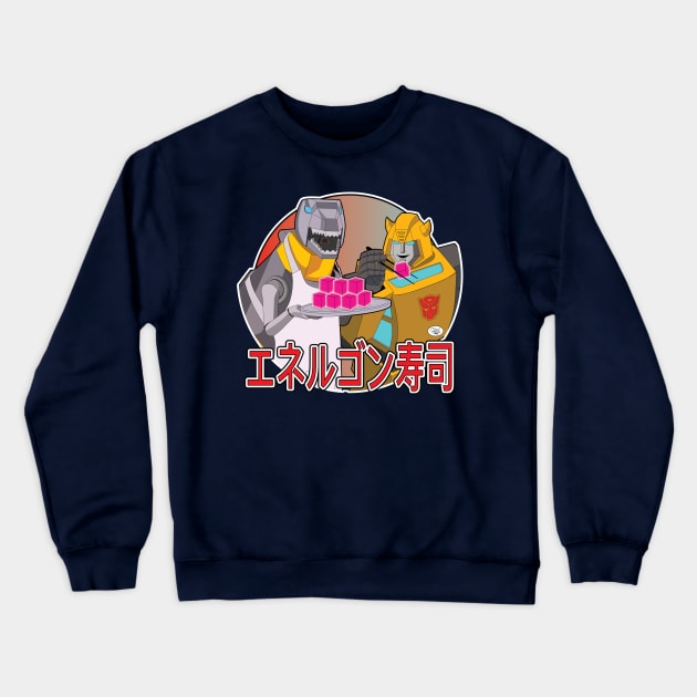 Energon Sushi Crewneck Sweatshirt by Gen Pop Art